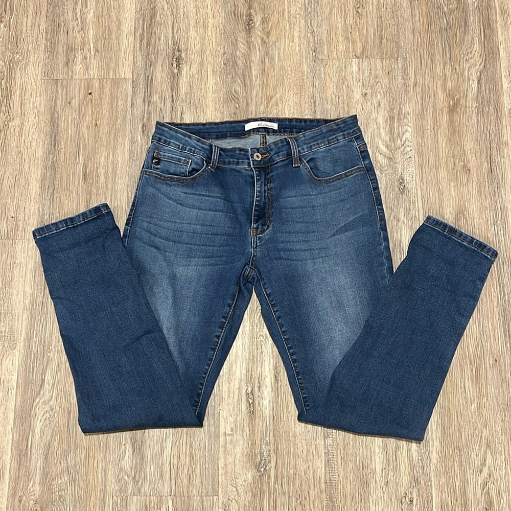 Kancan Mid-Rise Skinny Stretch Jeans